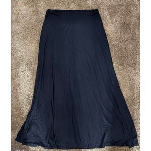 Bobeau Long Black Skirt Size 1X